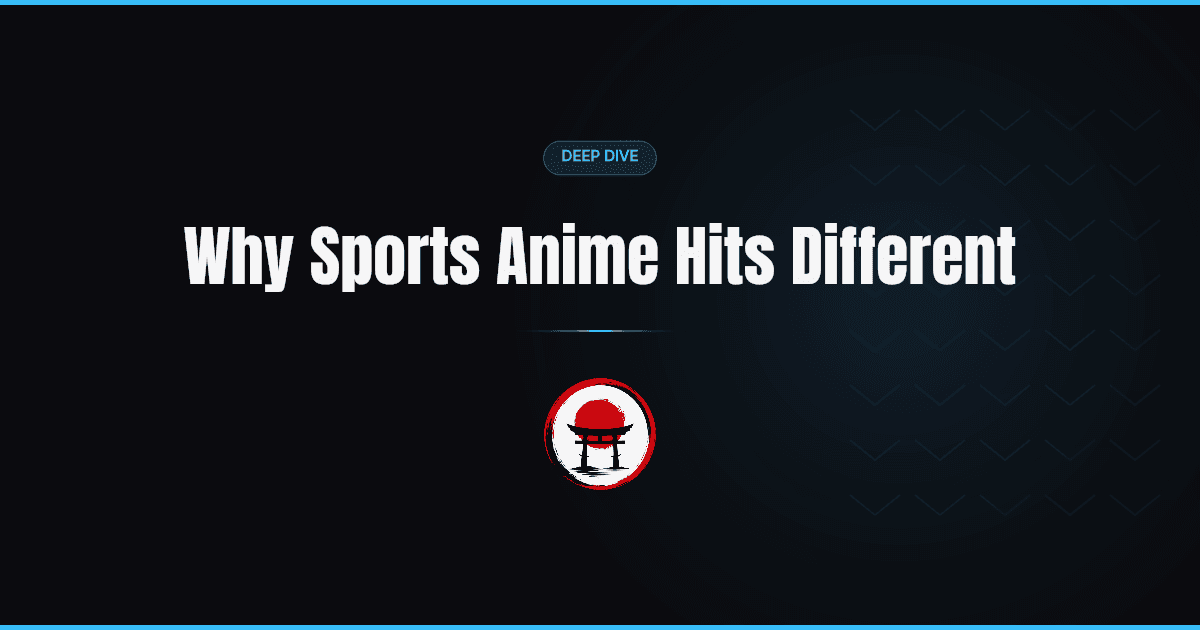 Why Sports Anime Hits Different